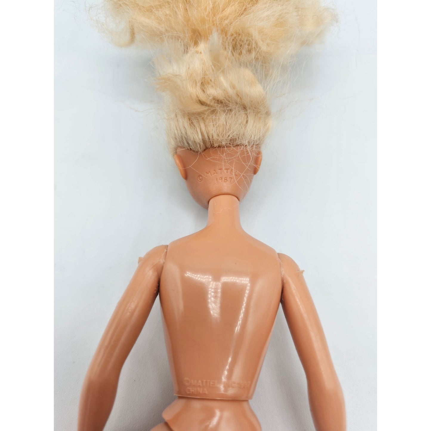 Vintage 1980s Barbie Skipper Doll Wet N Wild Blonde Hair Blue Eyes