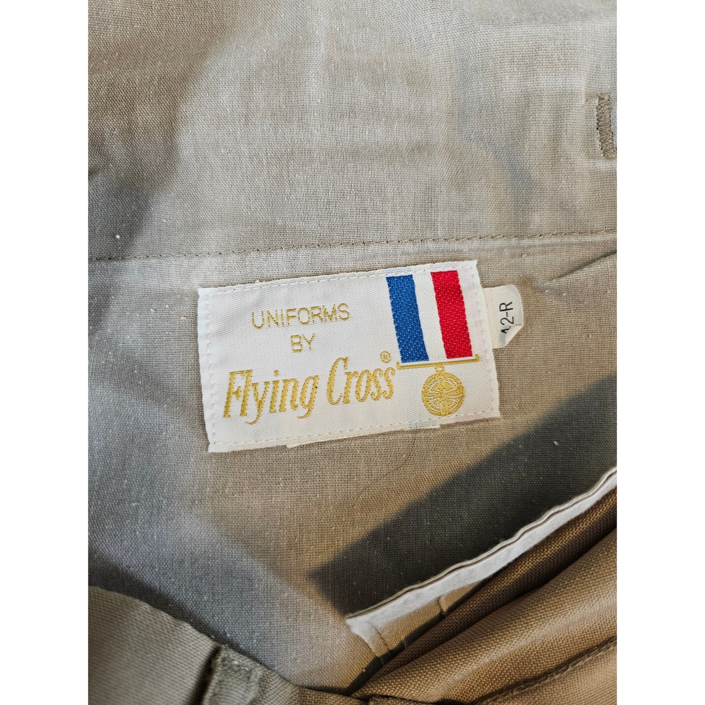 Flying Cross Pants Mens 42 Regular Khaki Beige Uniform