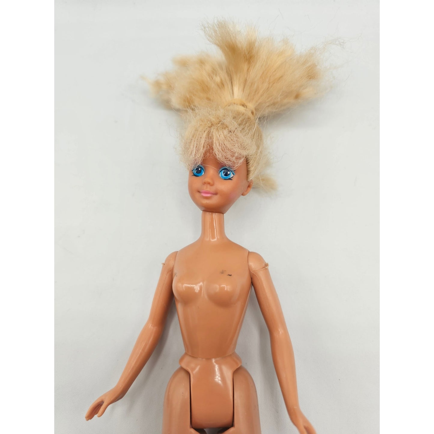 Vintage 1980s Barbie Skipper Doll Wet N Wild Blonde Hair Blue Eyes