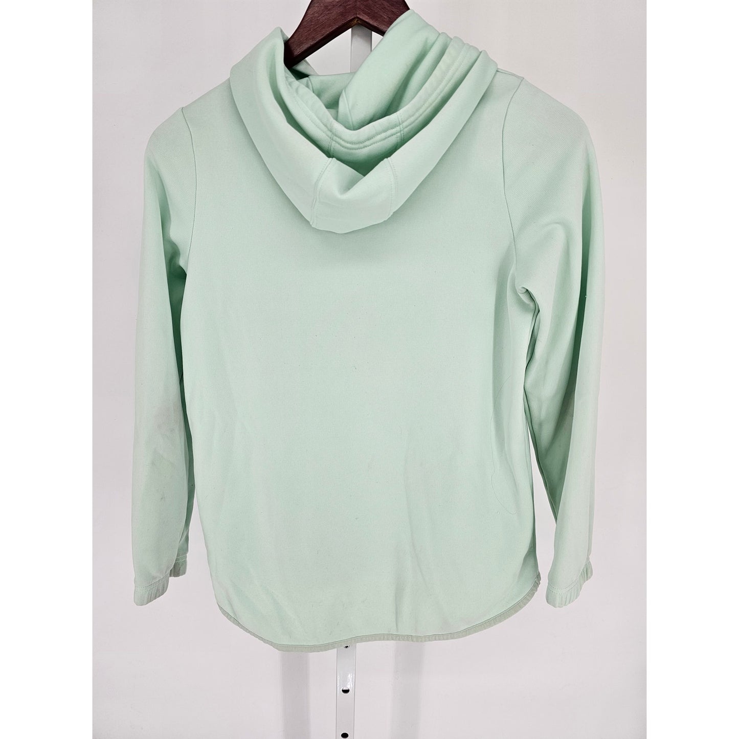Under Armour Girls Sz L Loose Fit Hoodie Sweatshirt Mint Green