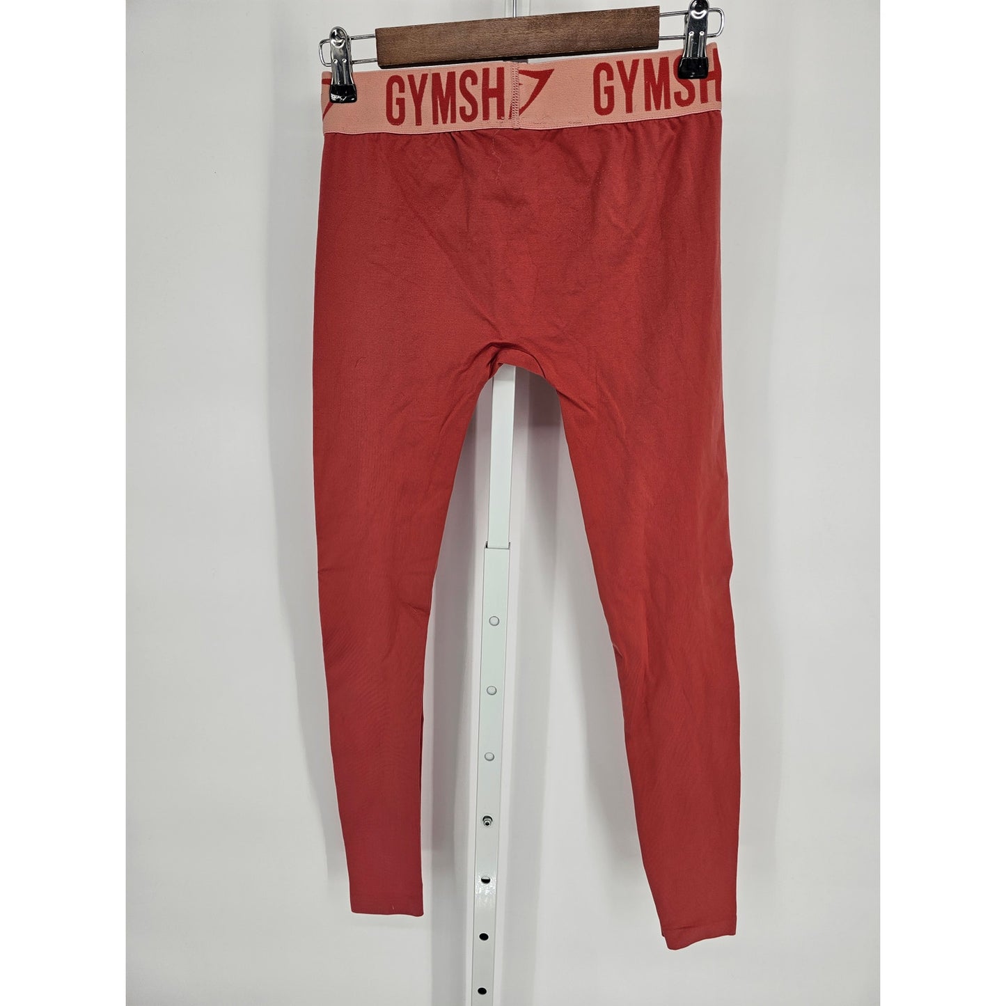 Gymshark Womens Sz S Compression Athletic Leggings Coral Pink