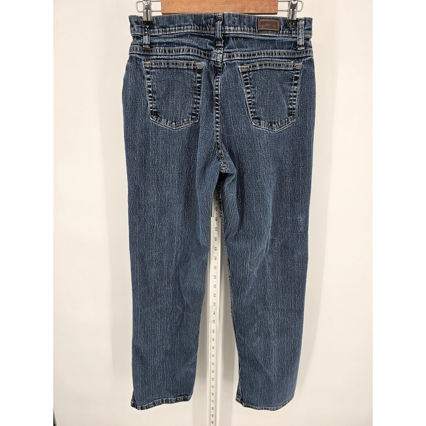 Vintage Riders Womens Sz 8P Petite Bootcut Blue Jeans Medium Wash Cotton