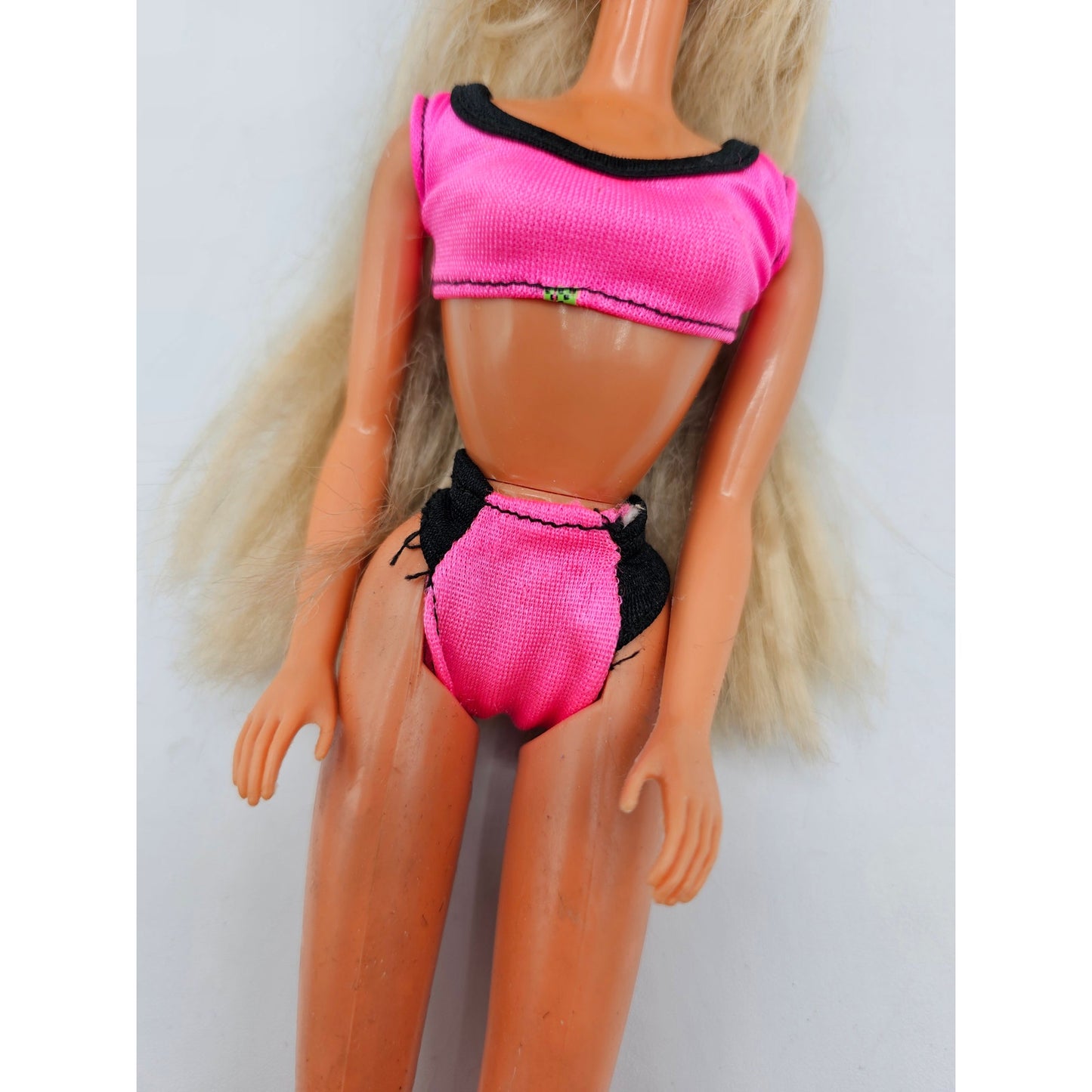 Vintage 1988 Beach Blast Barbie Doll w/ Pink Bikini Blonde Hair