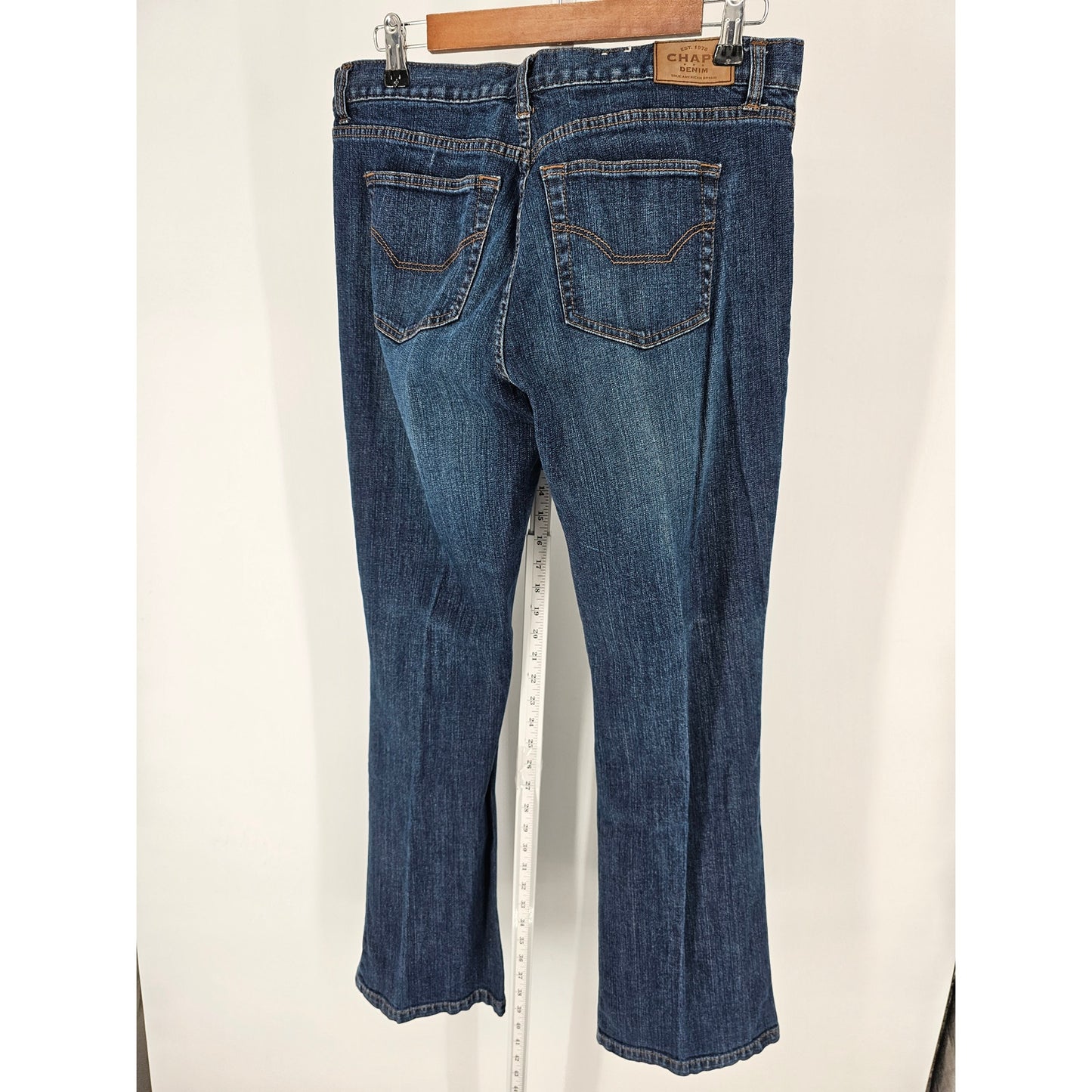 Chaps Womens Sz 6 Ryan Bootcut Denim Blue Jeans Medium Wash