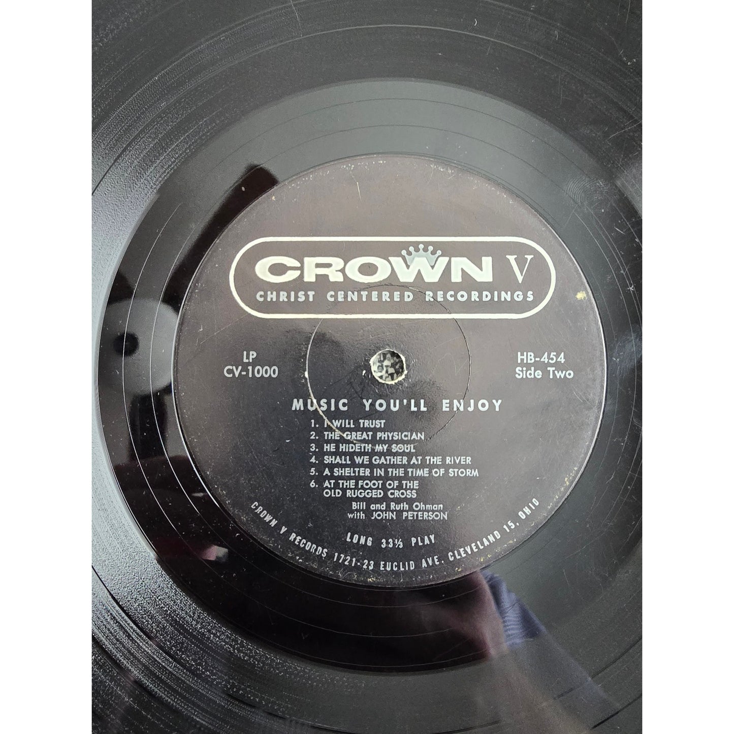 Music You'll Enjoy Crown V Christ Centered Recordings LP CV-1000