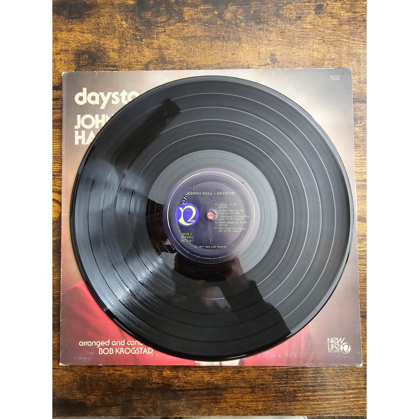 Daystar Johnny Hall Arranged by Bob Krogstad New Life Records NL 77.8.7 1977