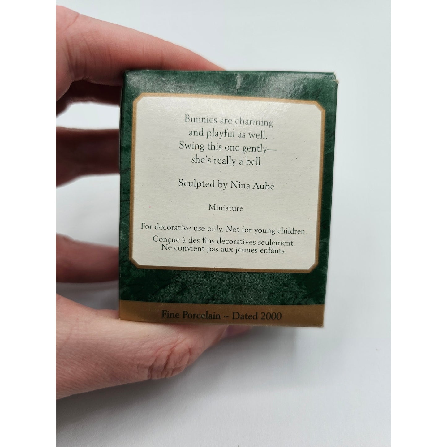 Vintage Hallmark Keepsake Christmas Ornament Celestial Bunny Angel