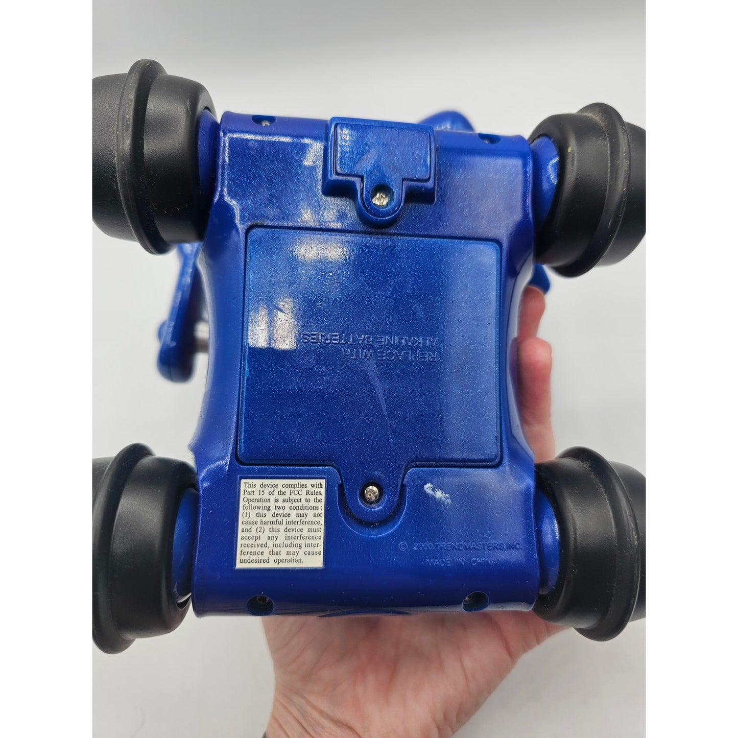 RUMBLE ROBOT Diamond Series CLAMSTER Battle Bot BLUE TEAM TRENDMASTERS