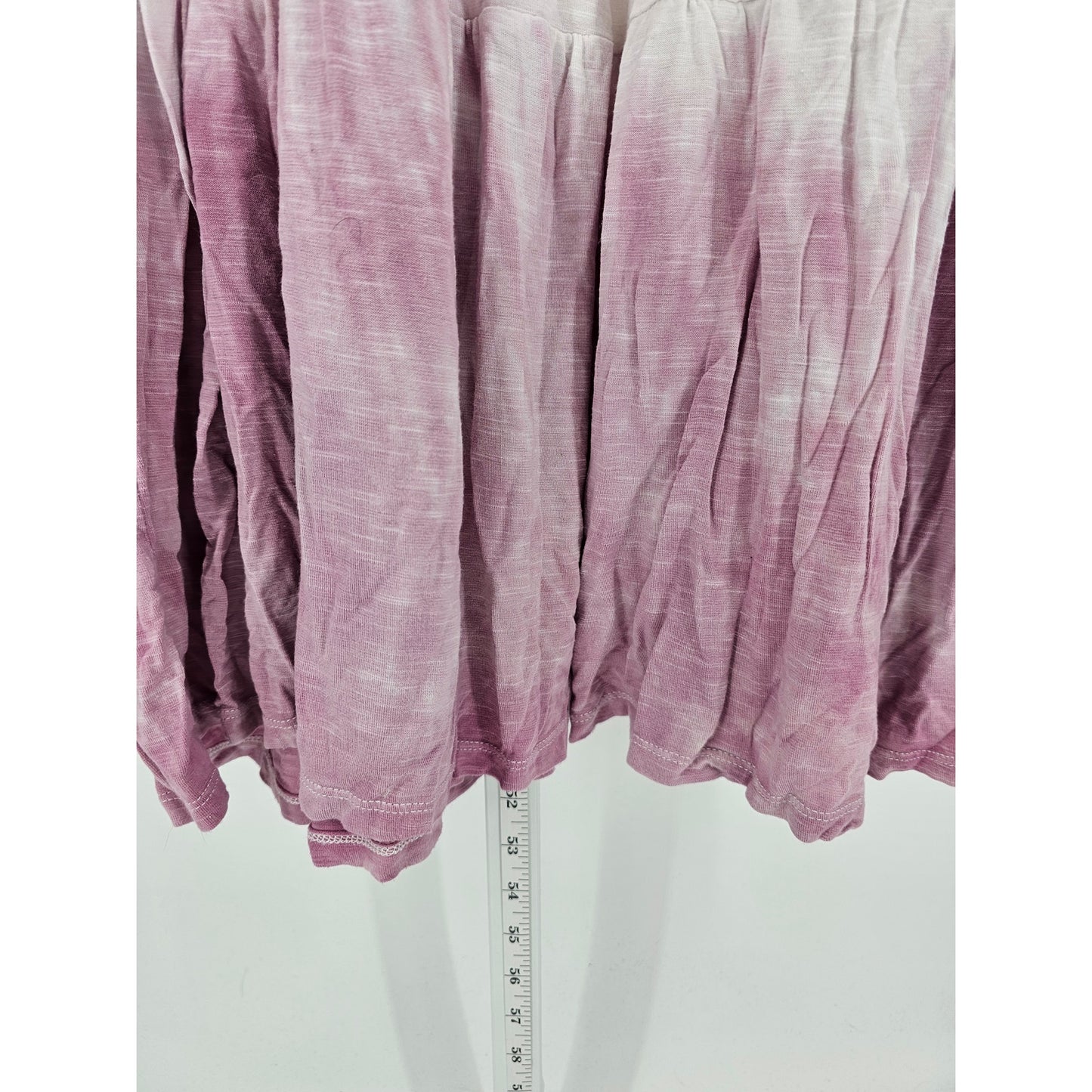 Knox Rose Womens Sz M Sleeveless Midi Dress Tie Dye Pink Orange Low Back