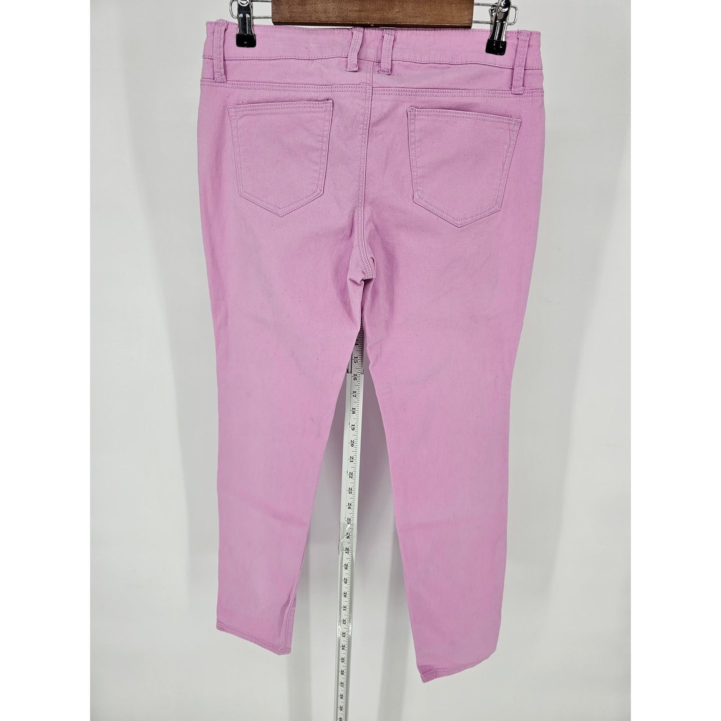 No Boundaries Juniors Sz 11 Low Rise Skinny Jeans Light Purple