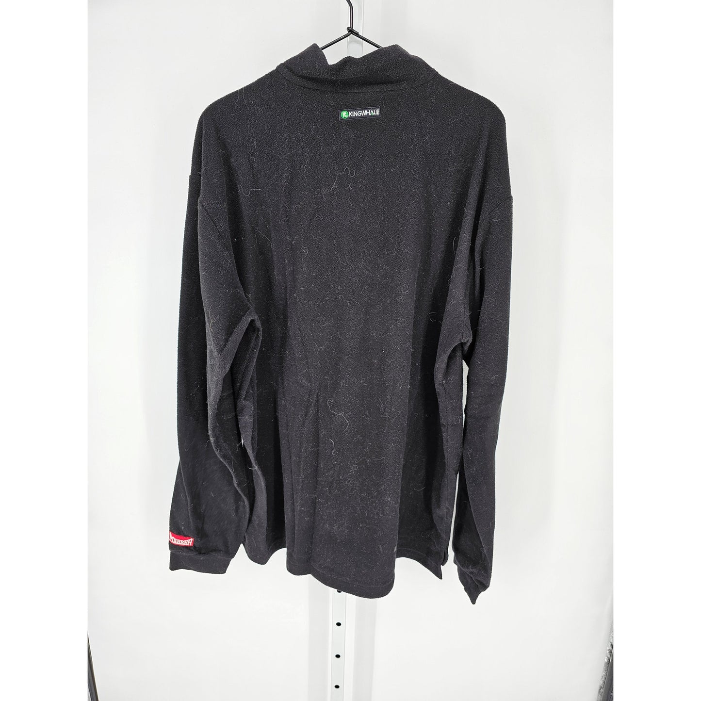 Team USA Sz XL Salt Lake City Olympics 1/4 Zip Fleece Jacket Black