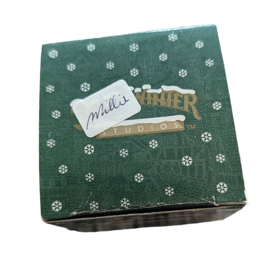 David Winter Studio Stocking Mouse 1996 John Hine Ltd. Christmas Tree Ornament