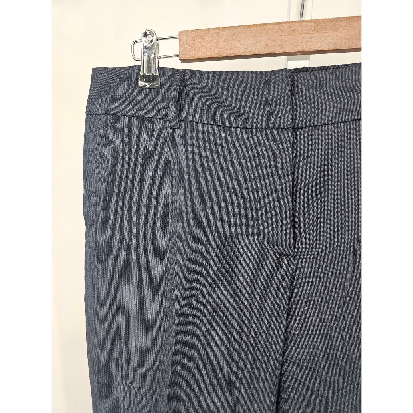 Apt 9 Womens Sz 14 Slim Leg Dress Pants Dark Navy Blue