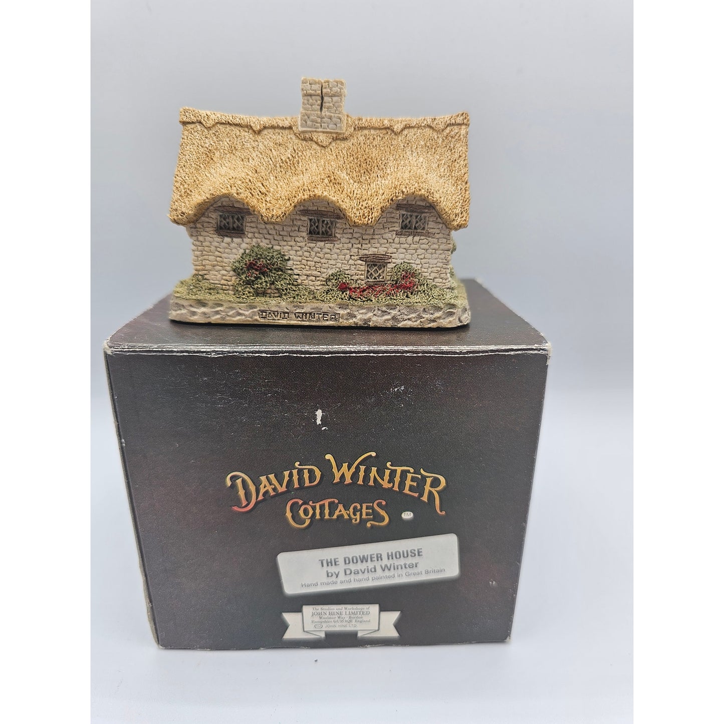 David Winter Cottage The Dower House 1982 Certificate Of Authenticity