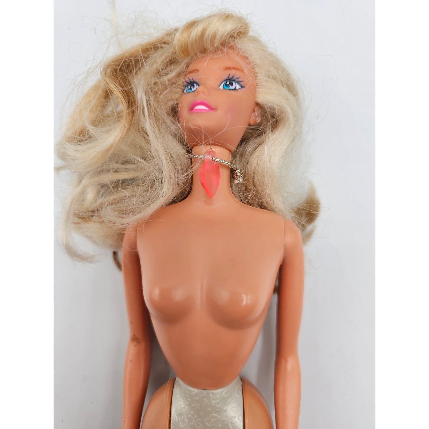 Vintage 1990s Sun Sensations Barbie Doll by Mattel Blonde Hair w/ Necklace