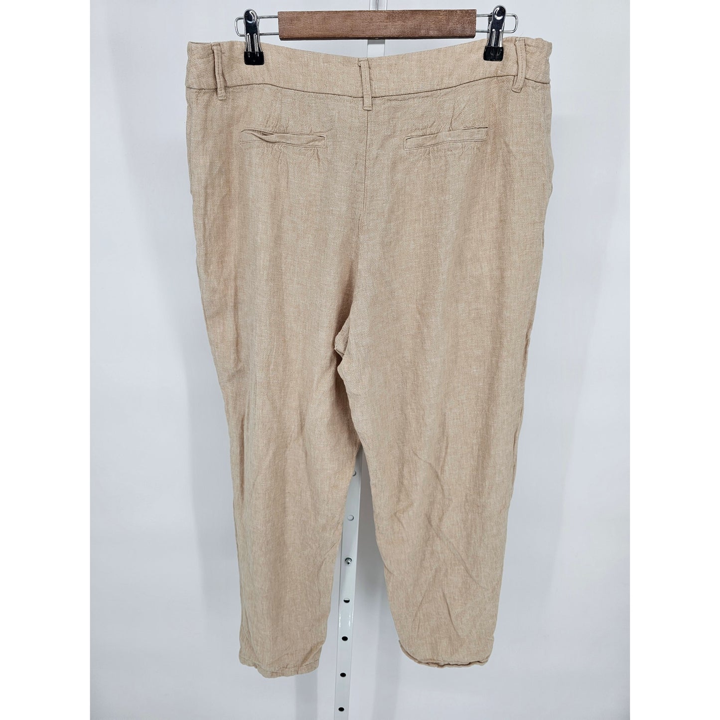 A New Day Womens Sz 14 Slim Leg Dress Pants Beige Tan Target