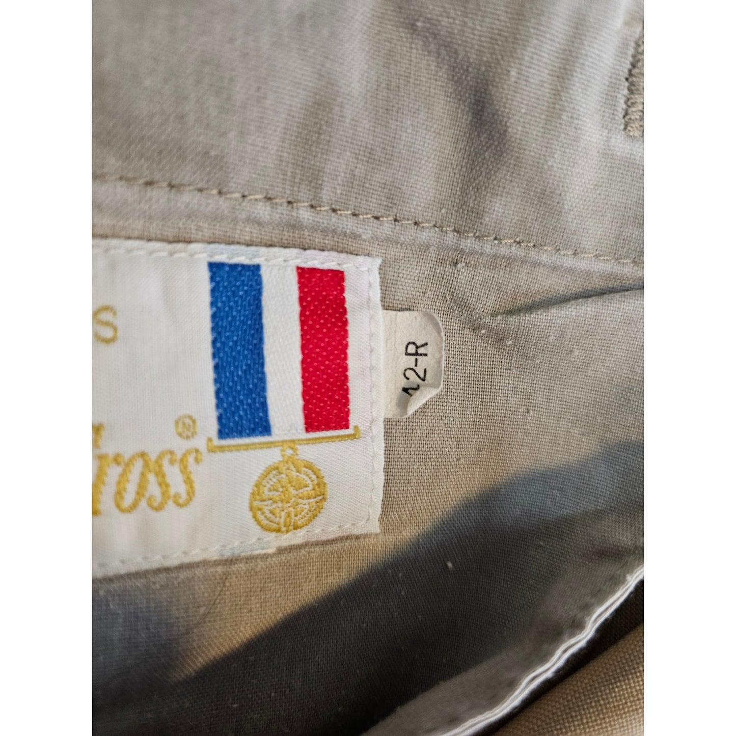Flying Cross Pants Mens 42 Regular Khaki Beige Uniform
