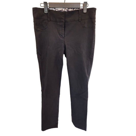 Maurices Womens Sz 10 Skinny Classic Career Pants Black