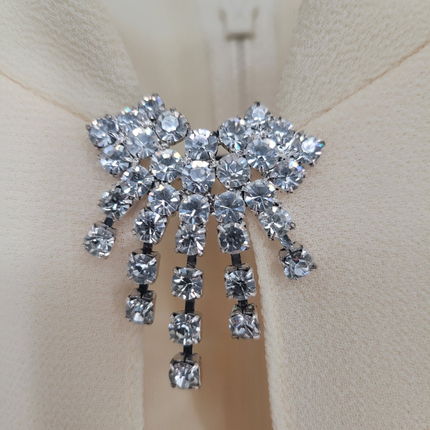 Vintage 1970s Womens Sz 8 Patra Midi Length Formal Dress Light Yellow Cream