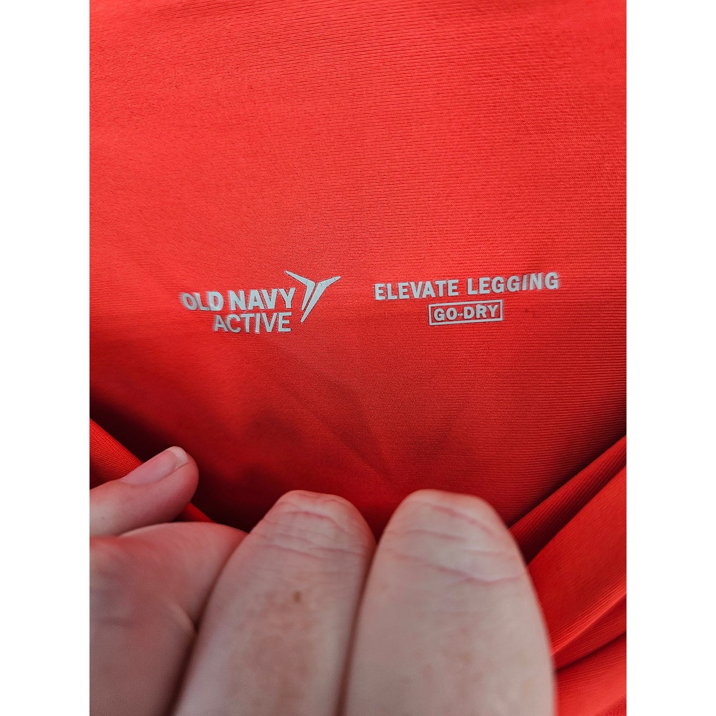 Old Navy Active Womens Sz S Elevate Legging Compression Orange