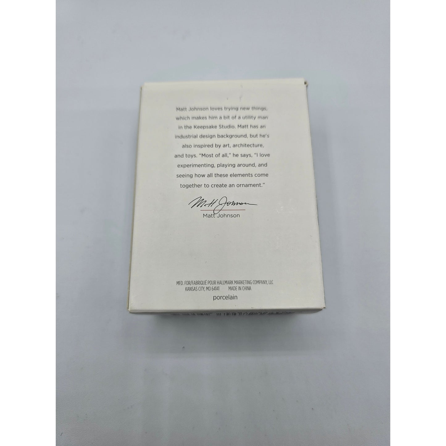 Hallmark Keepsake Christmas Ornament 2018 Be Lifted Porcelain Feather