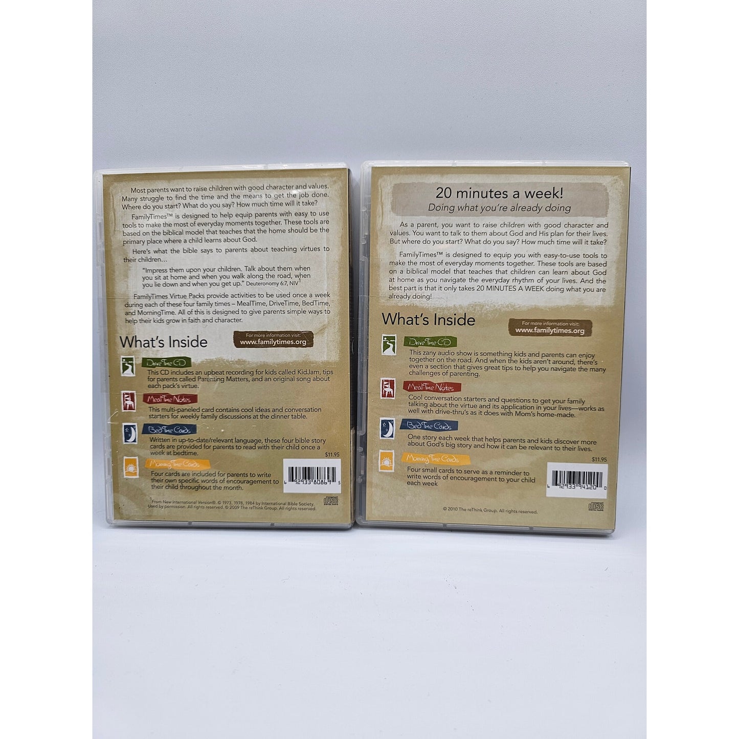 Family Times DVD Set New Sealed Forgiveness Responsibility Christian Homeschool