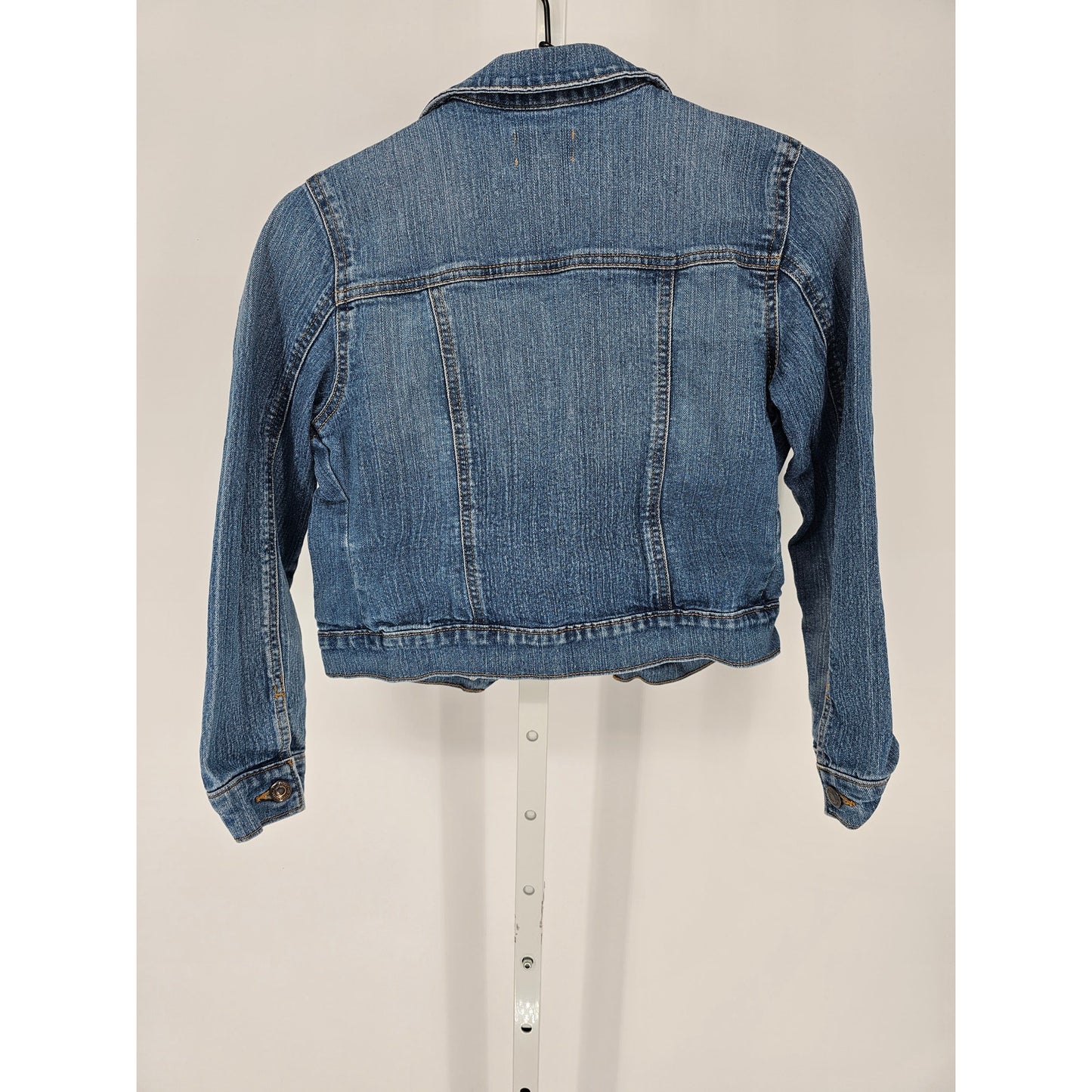 Old Navy Girls Sz L (10-12) Button Up Blue Jean Denim Jacket