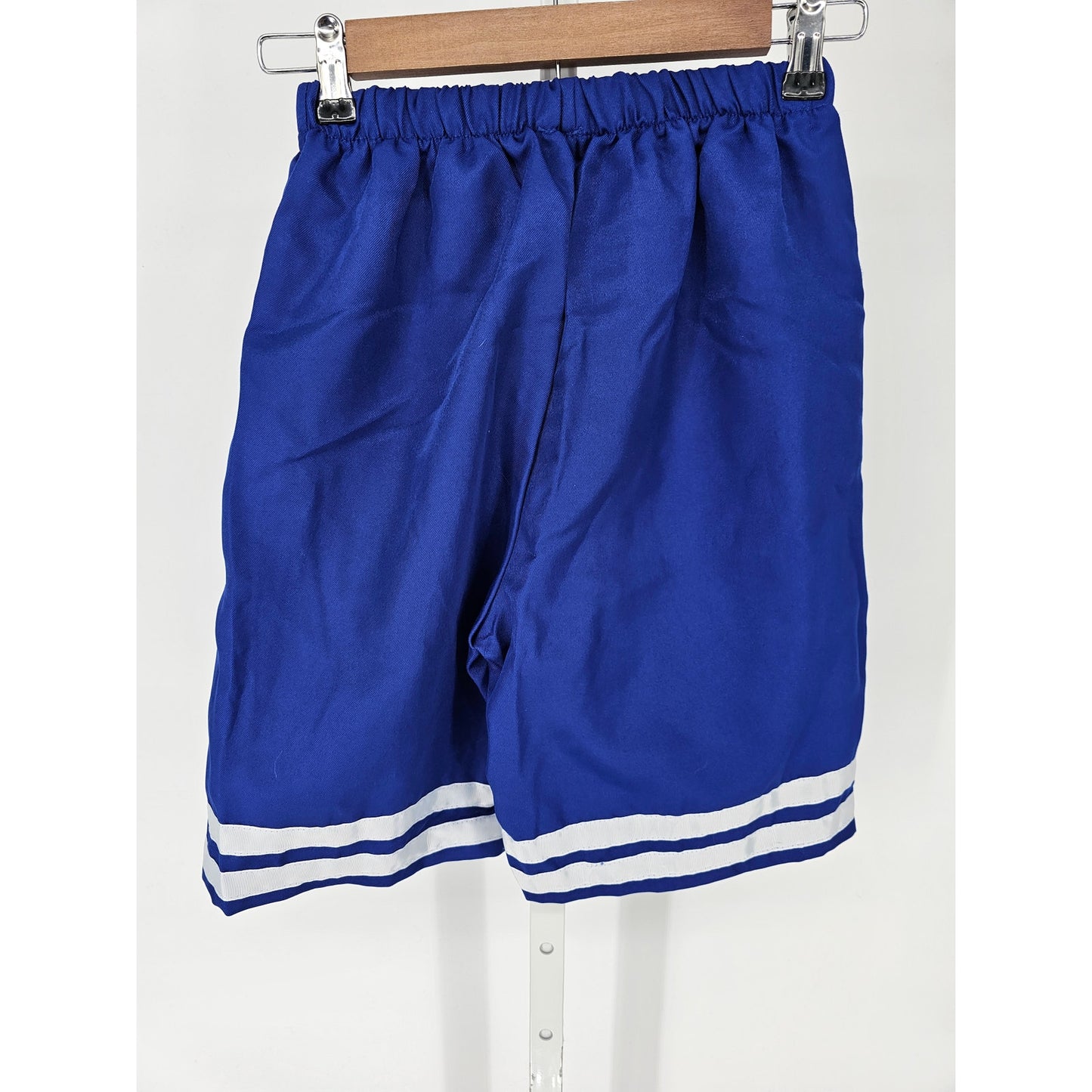 Stranger Things Womens Sz S Ice Cream Shop Costume Shorts Blue Gold