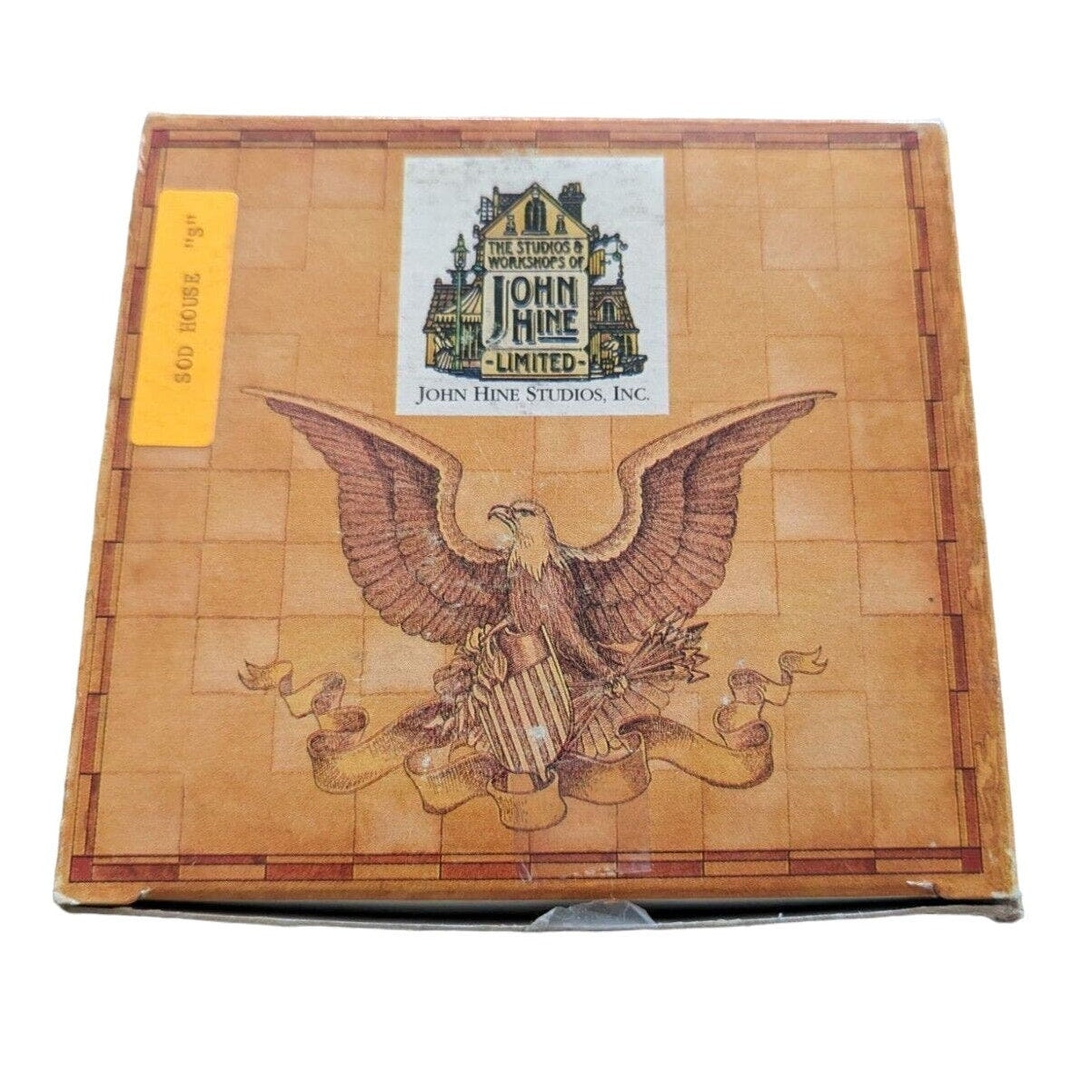 David Winter John Hine American Collection Sod House NEW