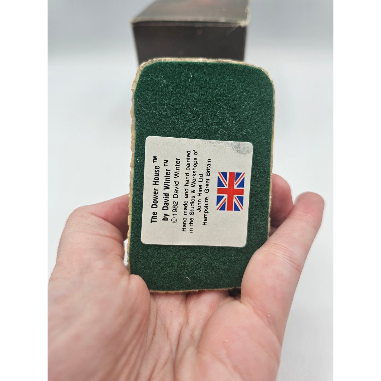 David Winter Cottage The Dower House 1982 Certificate Of Authenticity