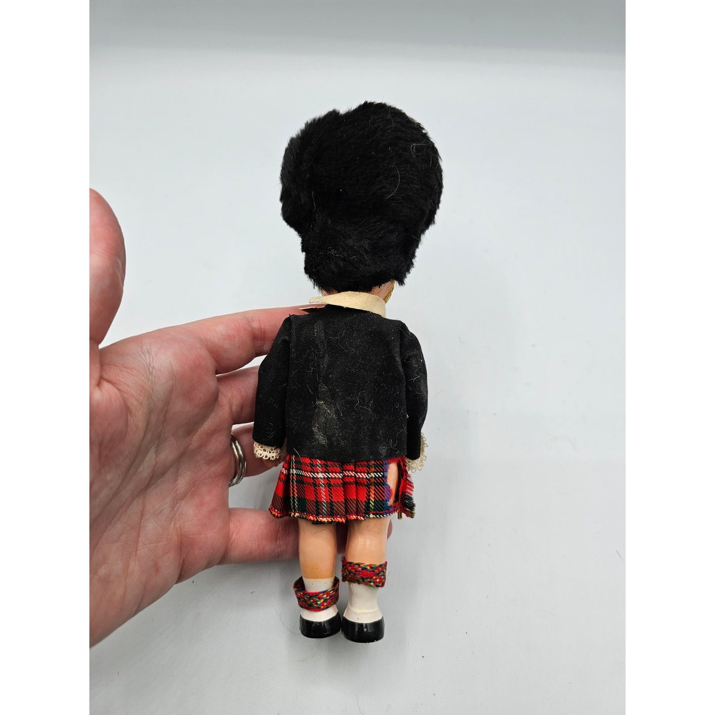 Vintage Scottish Scotland 7" Boy Doll Traditional costume Made in England