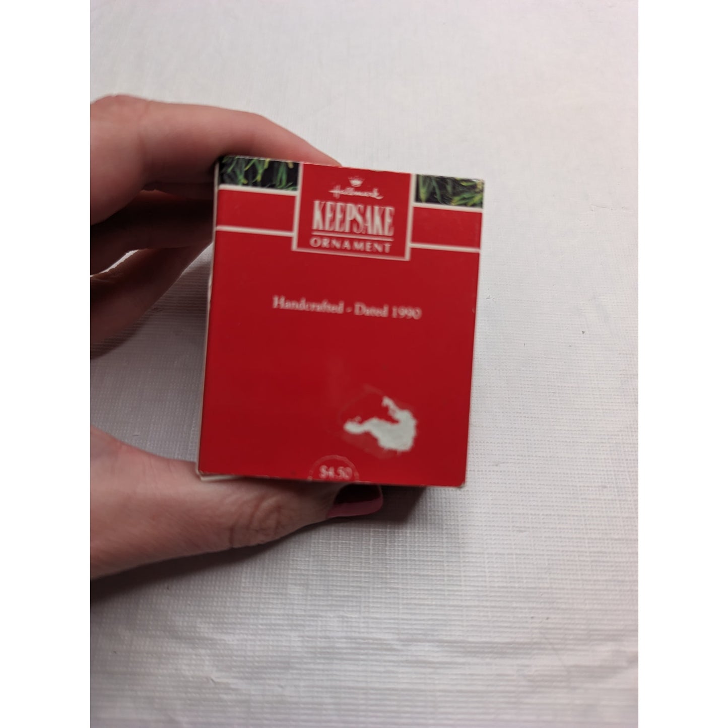 Vintage Hallmark Keepsake Christmas Ornament Miniature Teacher Owl