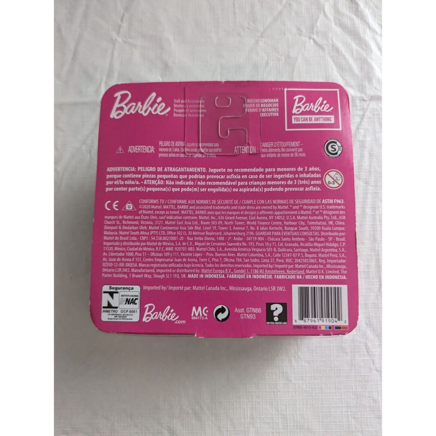 Barbie Chelsea Can Be Playset Chelsea Business Woman 6" Doll & Accessories