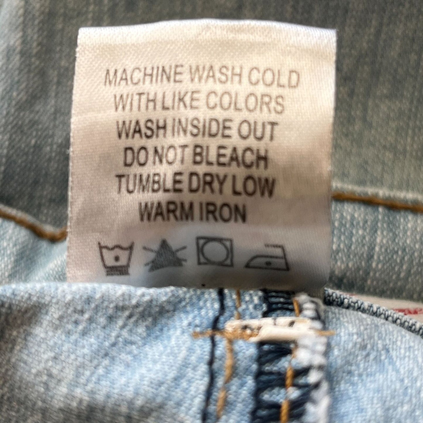 Vintage Mecca Femme Womens Sz 10 Bootcut Jeans Light Blue Wash