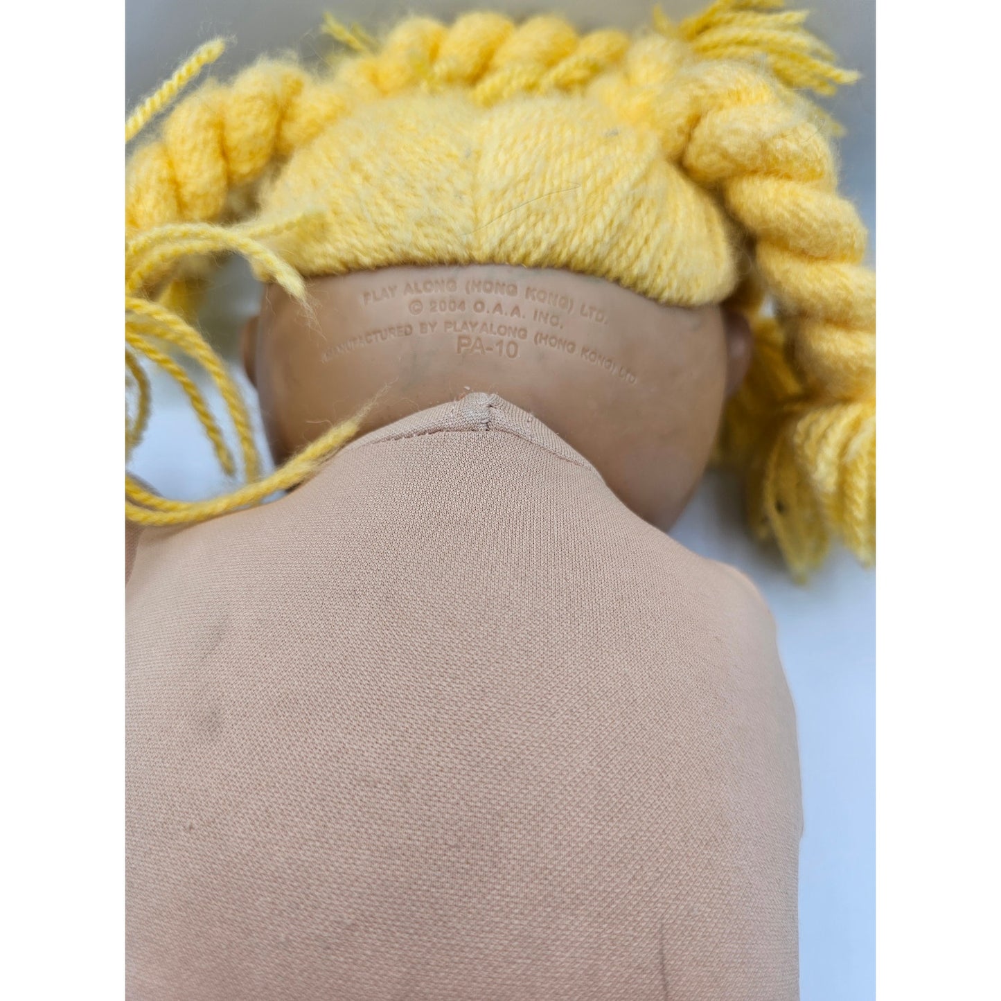 Cabbage Patch Girl Doll Play Around Blonde Girl Blue Eyes PA-10