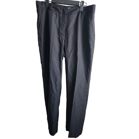 Vintage Doc & Amelia Womens Sz 12 Classic Black Dress Pants Straight Leg