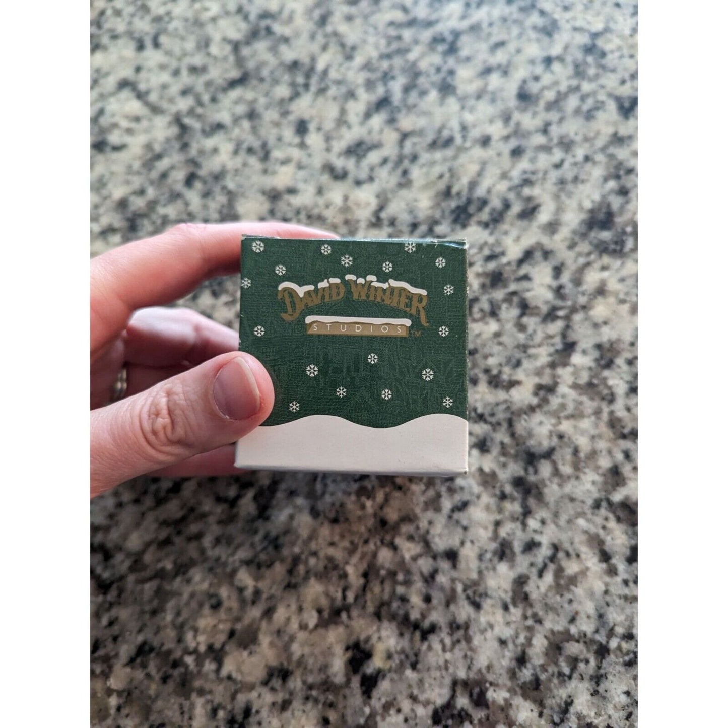 David Winter Studio Stocking Mouse 1996 John Hine Ltd. Christmas Tree Ornament