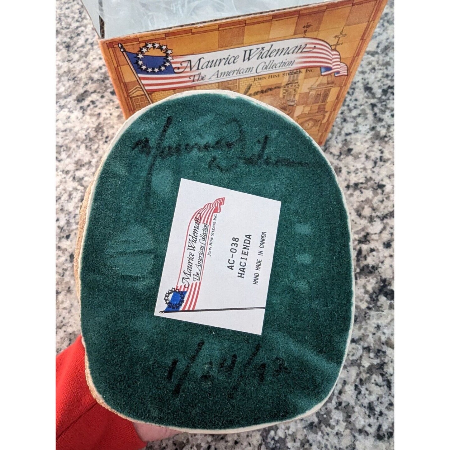 Vintage David Winter Cottages John Hine Studios HACIENDA in Box