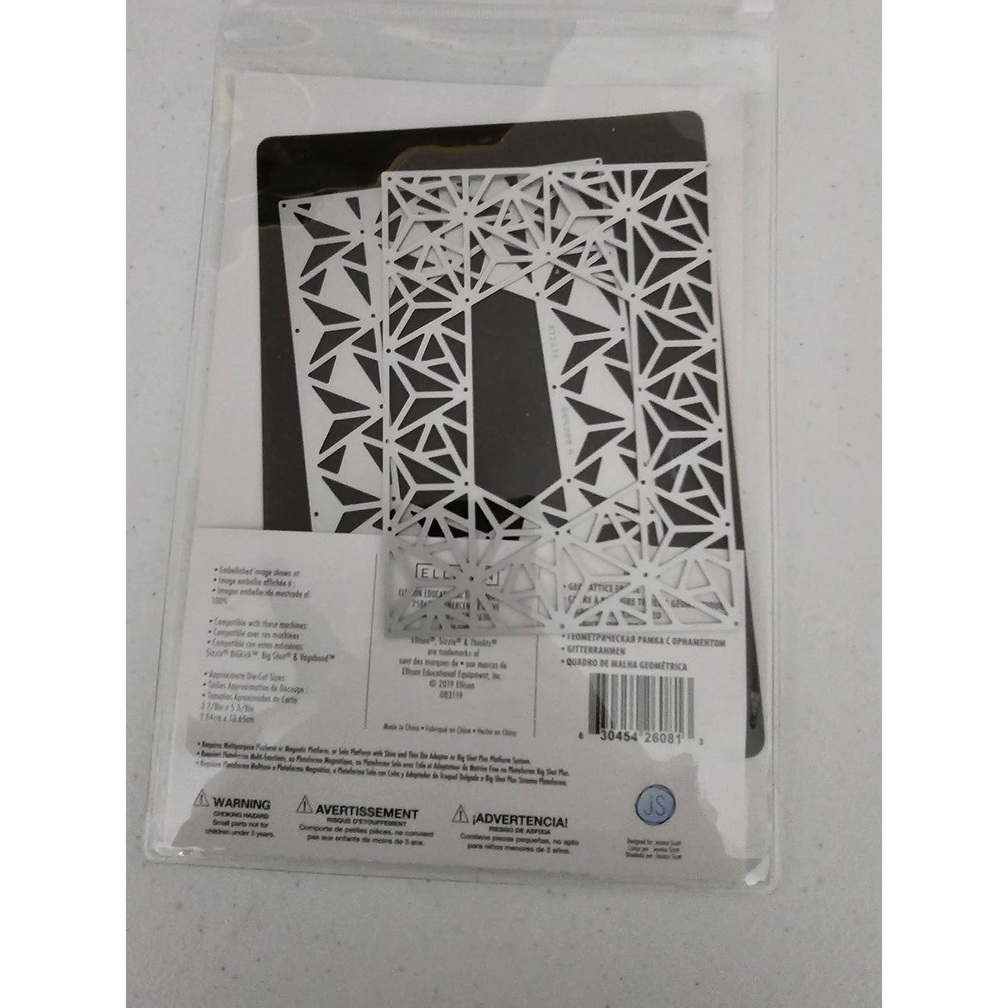 Sizzix Thinlits Jessica Scott Steel Craft Die Set Geometric