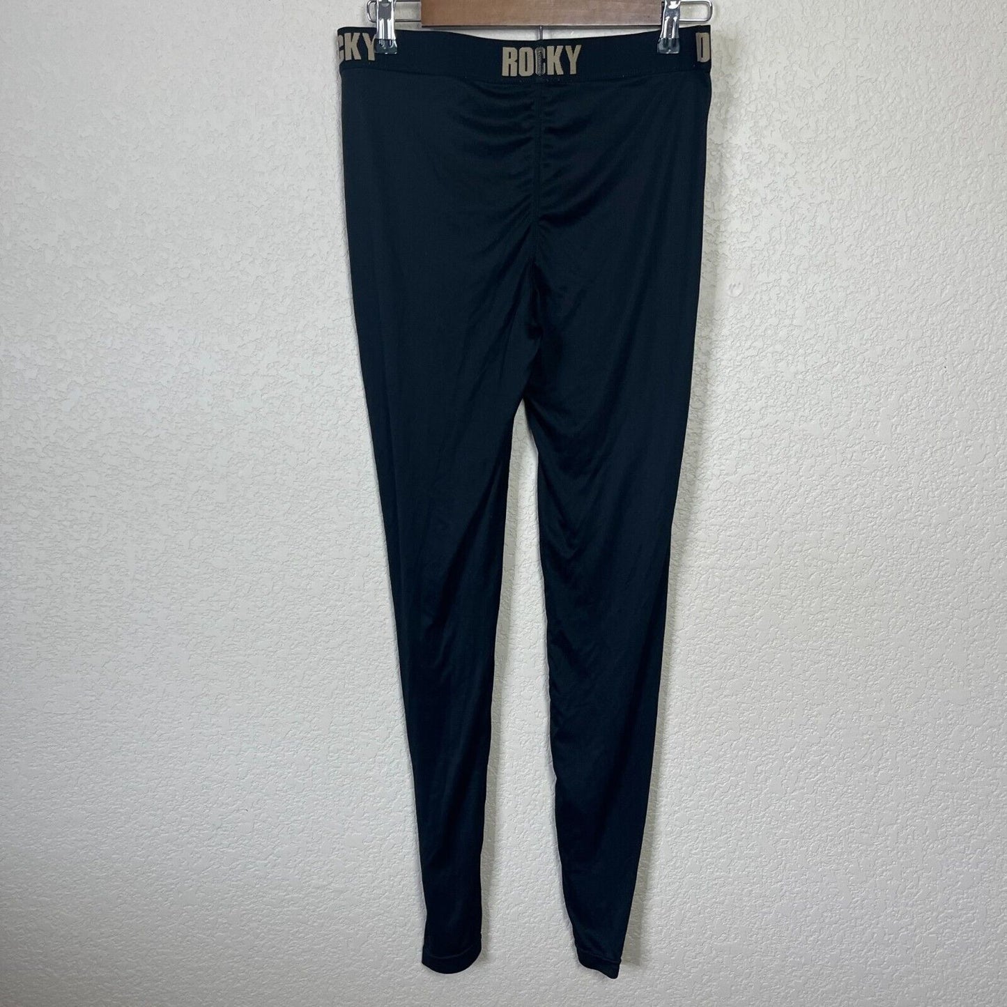 Rocky Womens Sz M Black Athletic Compression Leggings