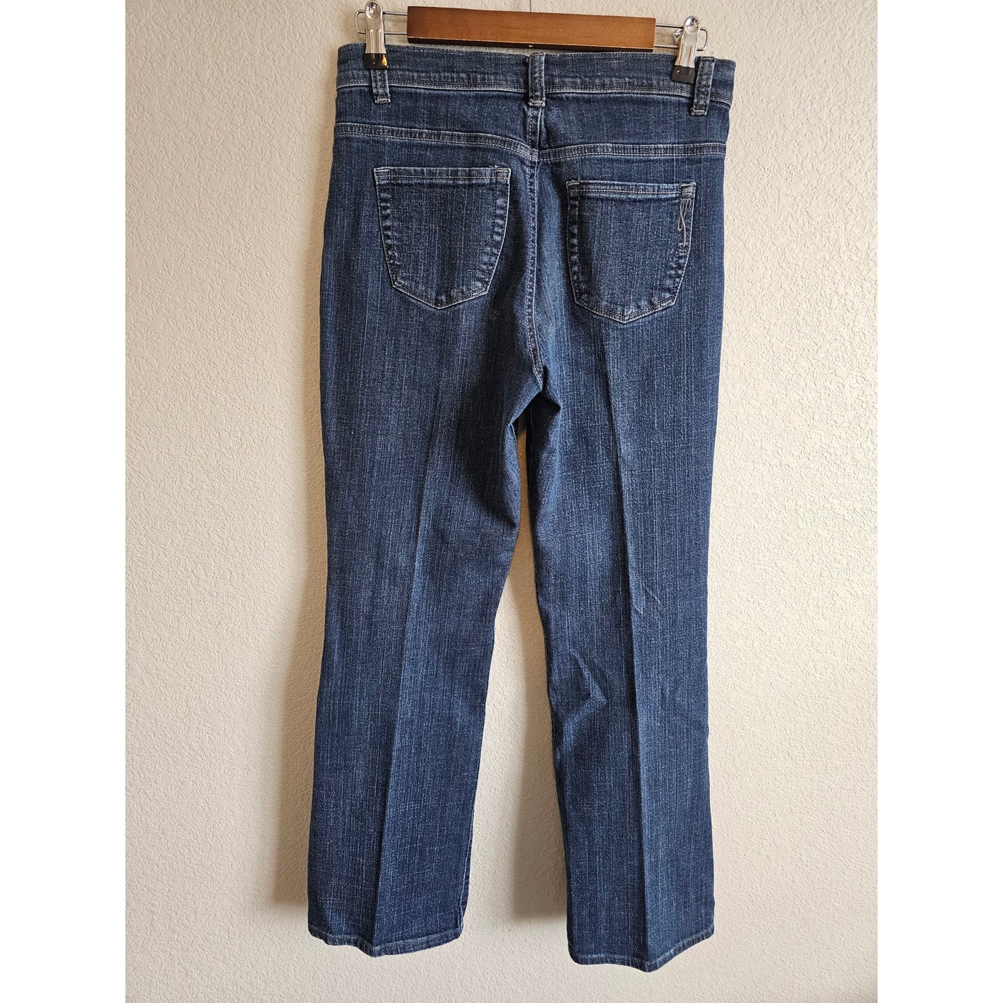 Style & Co Womens Sz 6 Tummy Control Dark Wash Jeans Bootcut