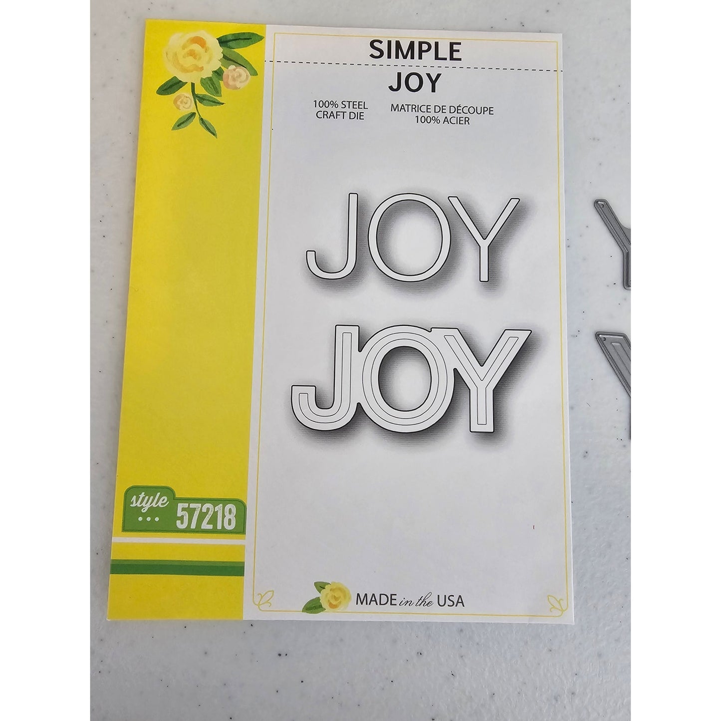 Blueprint Craft Die Collection Simple Joy Steel Craft Die Set Christmas