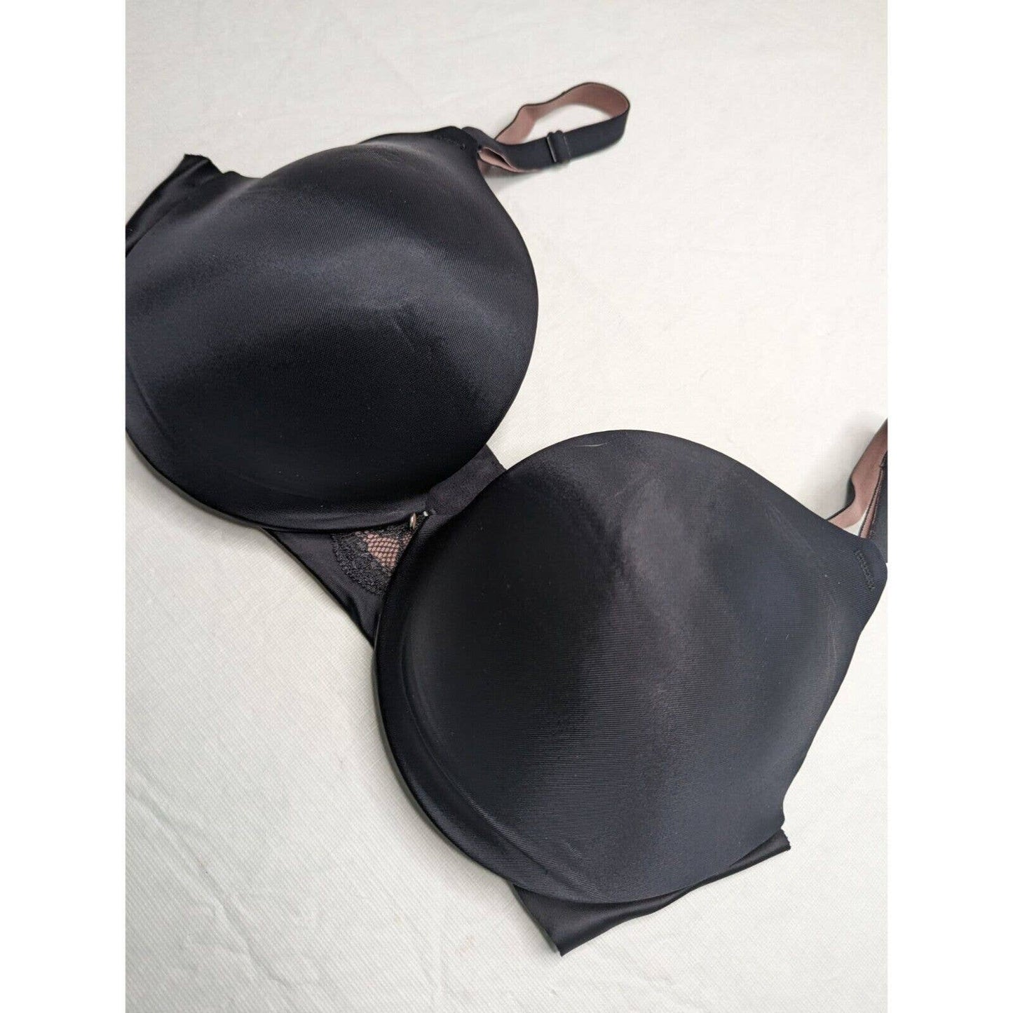 Maidenform mujeres Sz 36D clásico camiseta sujetador negro estilo 04145Z