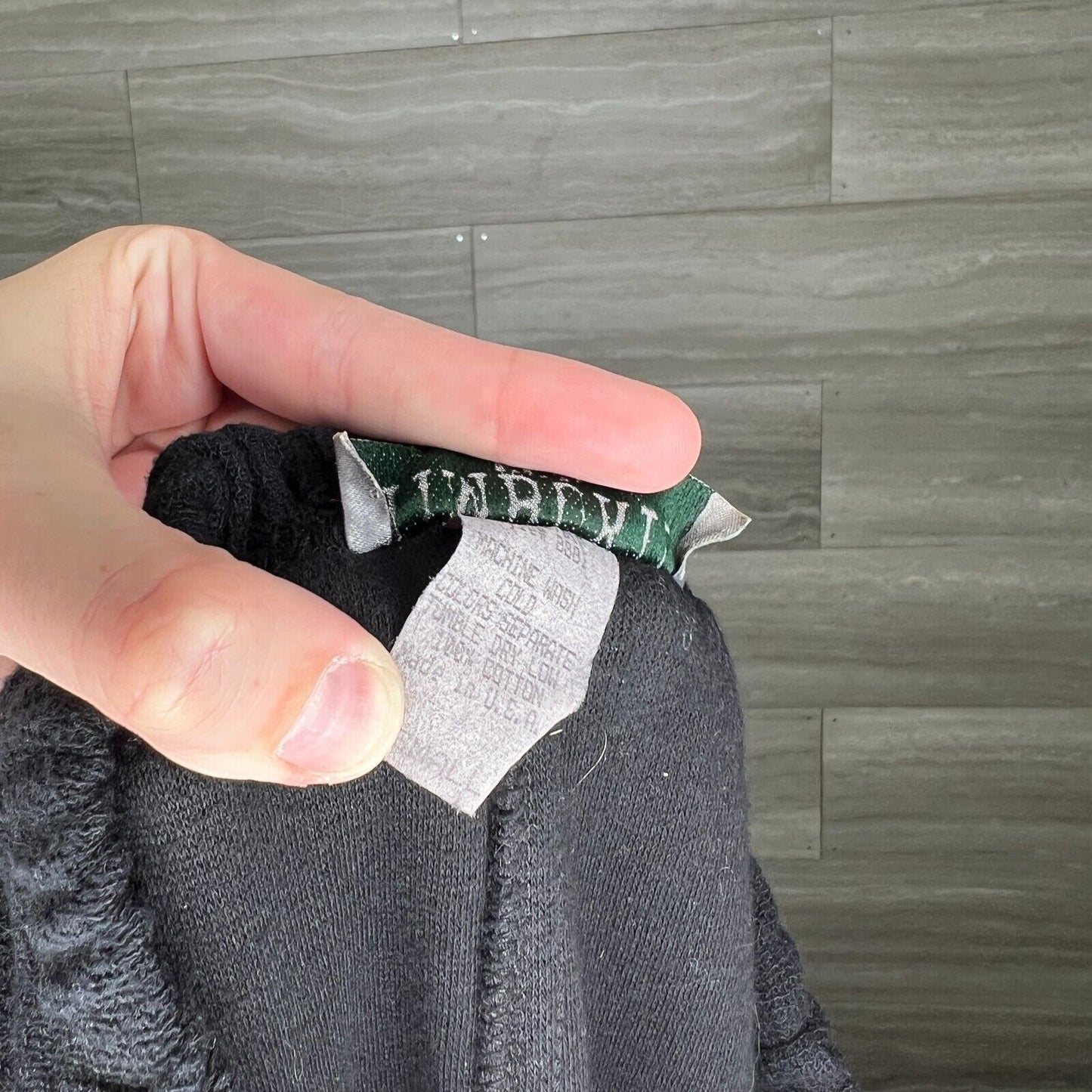 Timbukto Vintage Womens Modest Maxi Skirt Black Sz Small