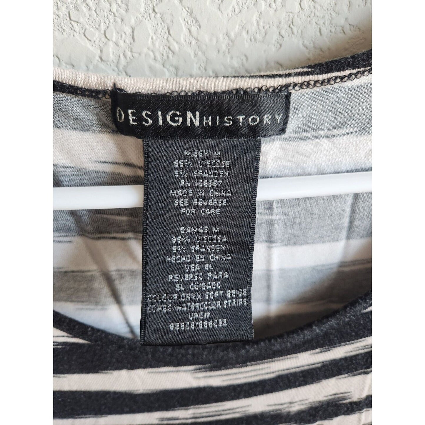 Design History Womens Sz M Maxi Length Zebra Print Shirt Dress