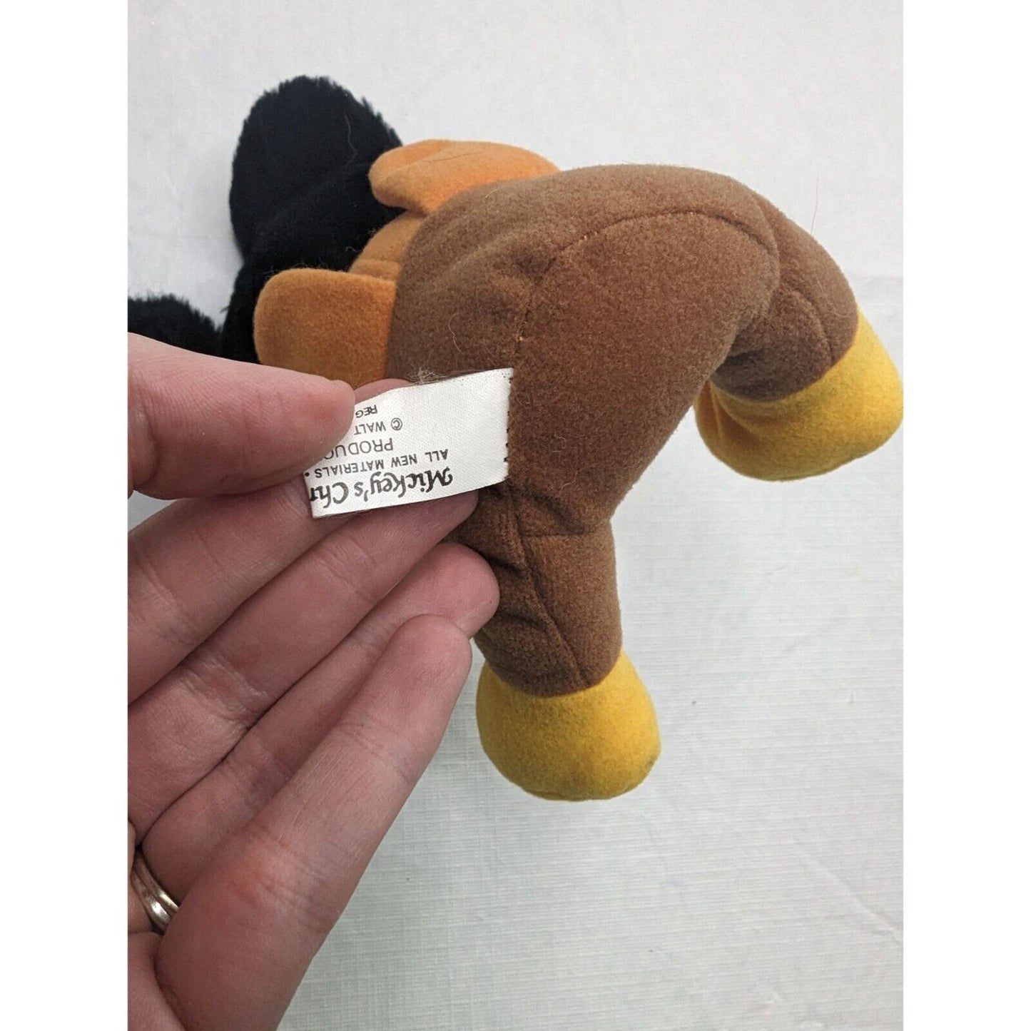 Vintage Disney Mickeys Christmas Carol Stuffed Animal Mickey Mouse