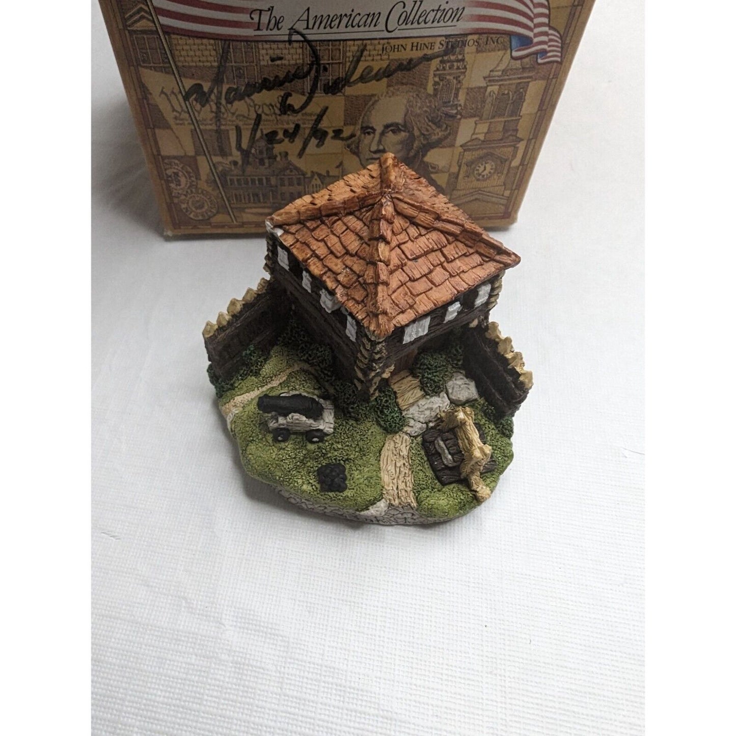 Maurice Wideman Blockhouse AC-004 John Hine Studios Hand Made in Canada