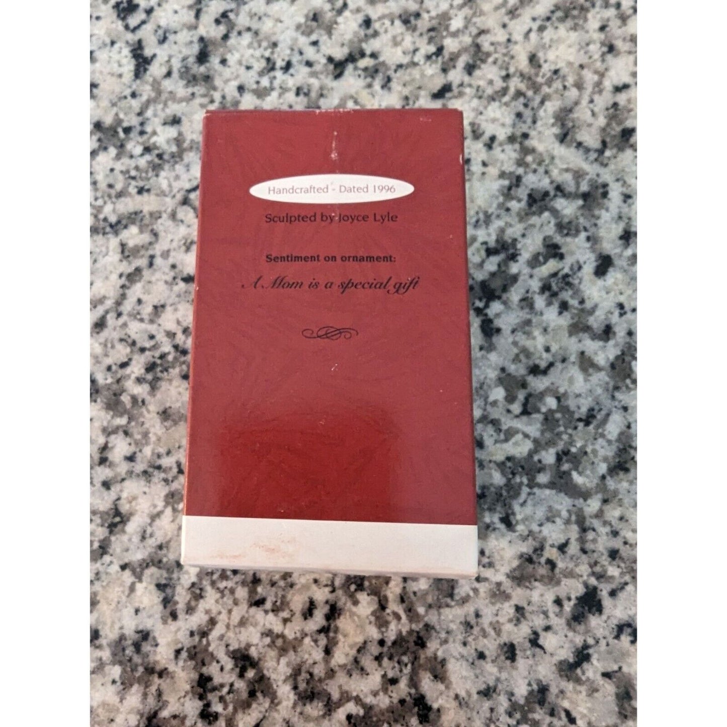 Vintage Hallmark Keepsake Ornament 1996 A Mom Is A Special Gift Penguin