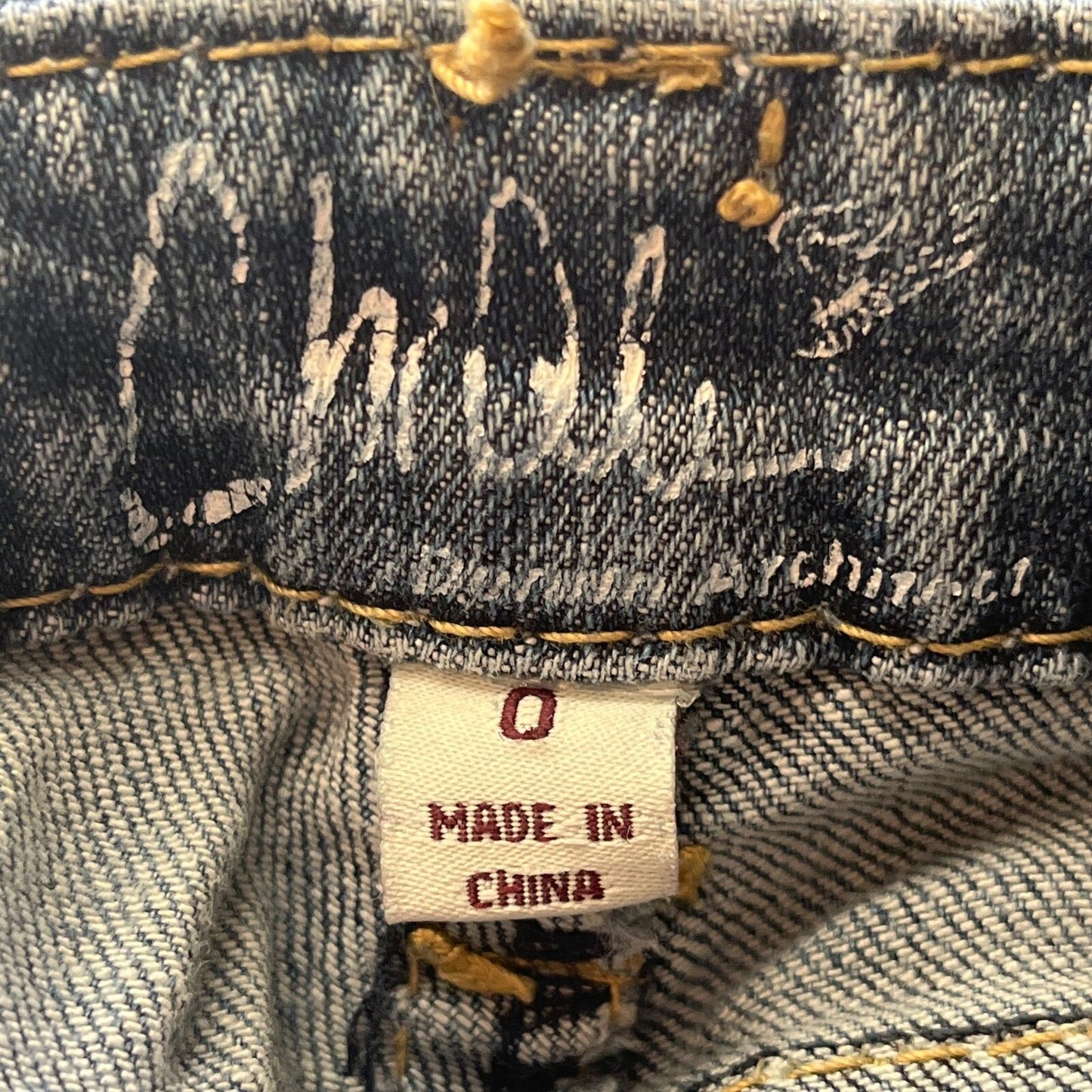 Chiqle Womens Sz 0 Denim Architect Skinny Jeans Medium Wash