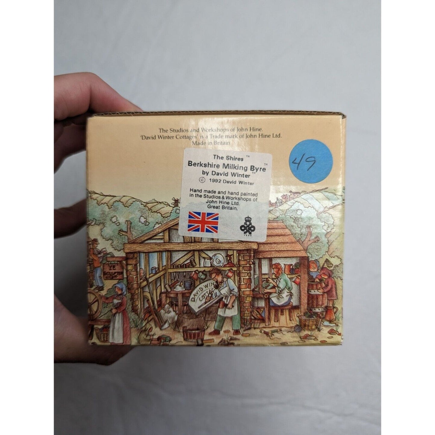 David Winter Cottages Berkshire Milking Byre 1992 The Shires Collection